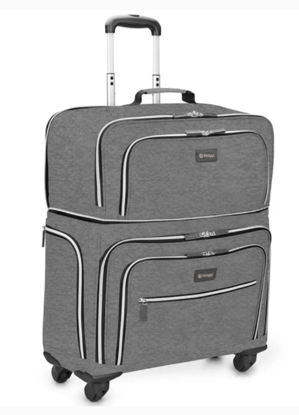 Biaggi Lift Off! Expandable Carry-On to Check-In Rolling Luggage
